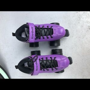 Purple Riedell Darts Skates